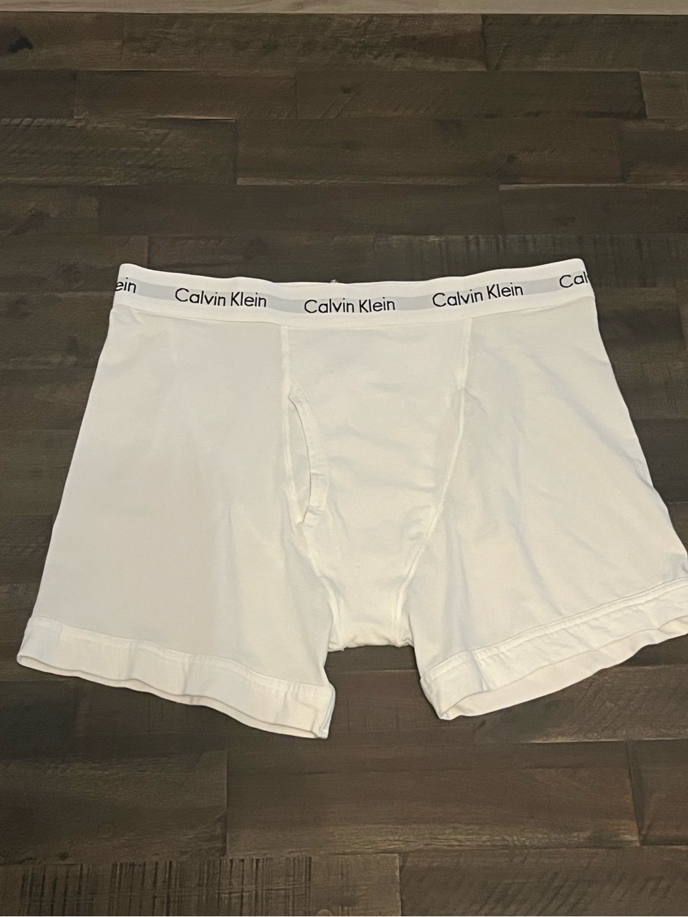 MENS CALVIN KLEIN COTTON STRETCH BOXER BRIEFS